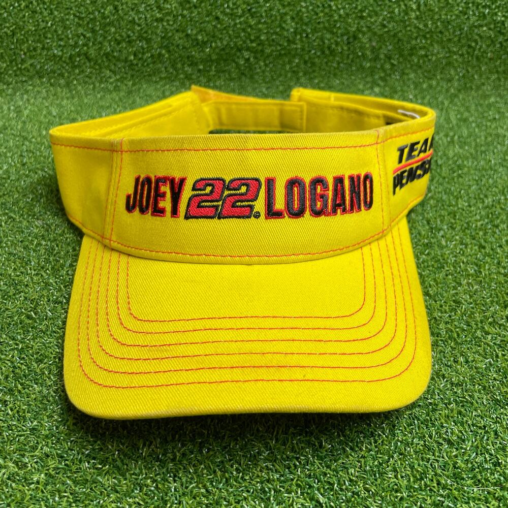 Team Penske Nascar Joey Logano Yellow Team Visor